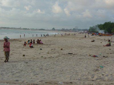 バリ　ジンバランの海岸